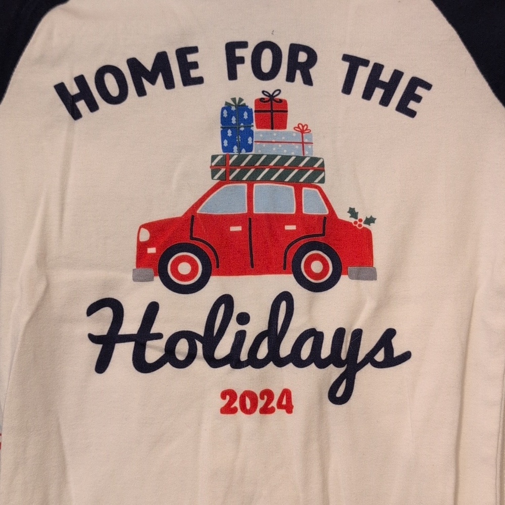 Children's Place Kids Christmas Home For  The Holidays Pajama Set Bundle - Picture 2 of 7